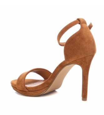 Refresh Sandals summer brown -Height heel 11cm