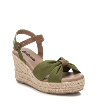 Refresh Sandales 170526 vertes