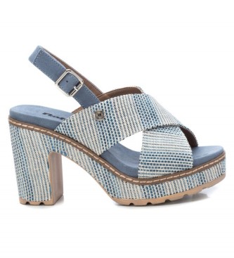 Refresh Sandals 170535 blue -Heel height 10cm
