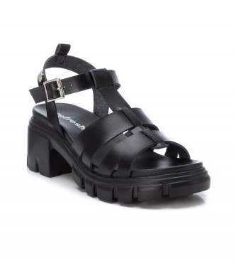 Refresh Sandals 170652 black -Height heel 7cm