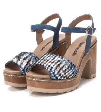 Refresh Sandals 170694 blue -Height heel 10cm