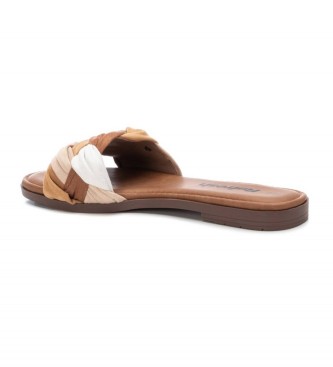 Refresh Leather Sandals 170742 taupe