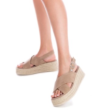 Refresh Sandals 170775 brown -Platform height 6cm