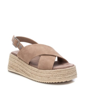 Refresh Sandals 170775 brown -Platform height 6cm