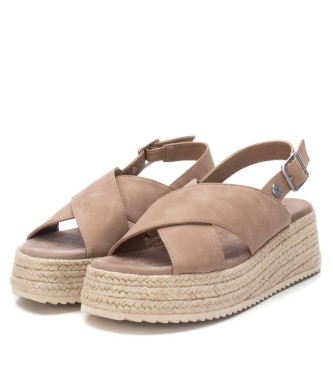 Refresh Sandals 170775 brown -Platform height 6cm