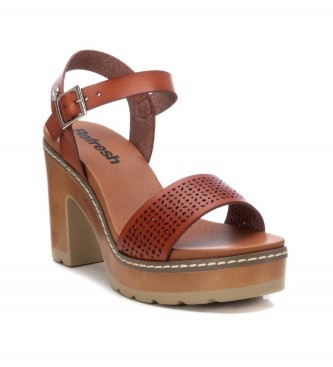 Refresh Brown sandals 170777 -Heel height 10cm