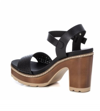 Refresh Sandals 170777 black -Heel height: 10cm