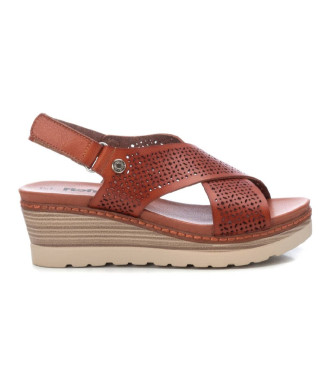 Refresh Sandals 170780 brown -Height wedge 6cm