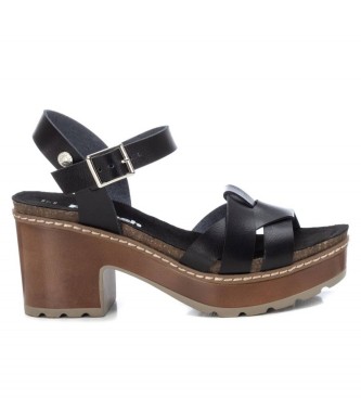 Refresh Sandals 170786 black -Height heel 8cm