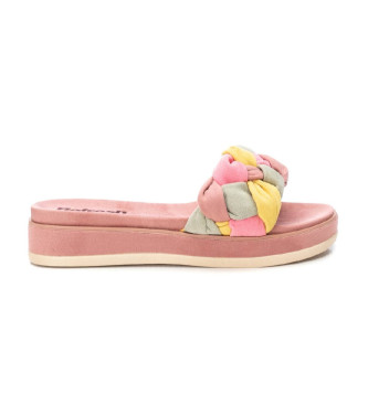 Refresh Sandaler i lder 170841 nude