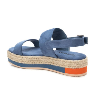 Refresh Sandalias de piel 171538 azul