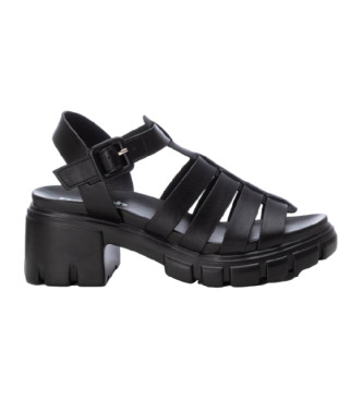 Refresh Sandalias con plataforma 171540 negro