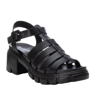 Refresh Sandalias con plataforma 171540 negro