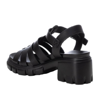 Refresh Sandalias con plataforma 171540 negro