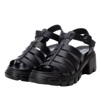 Refresh Sandalias con plataforma 171540 negro