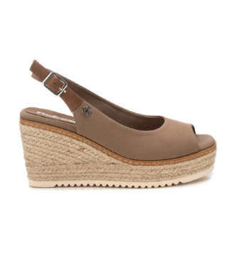 Refresh Sandals 171541 brown -Height wedge 8cm
