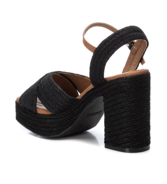 Refresh Sandals 171544 black -Heel height 9cm
