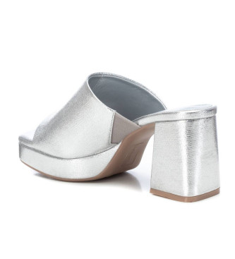 Refresh Sandals 171550 silver -Heel height 8cm