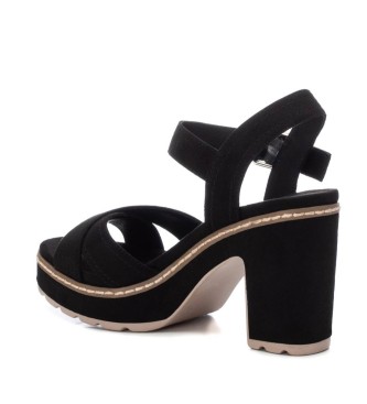 Refresh Leather sandals 171560 black 
