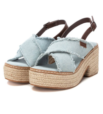 Refresh Sandals 171596 blue -Heel height 8cm
