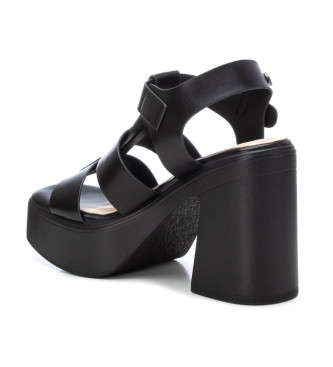 Refresh Sandals 171677 black -Heel height 9cm