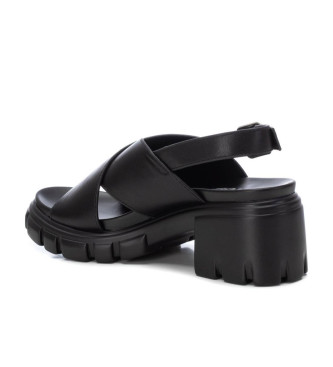 Refresh Sandalias 171725 negro -Altura tacn 7cm-