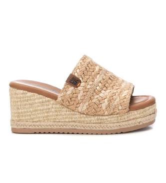 Refresh Sandals 171753 taupe -Height wedge 7cm