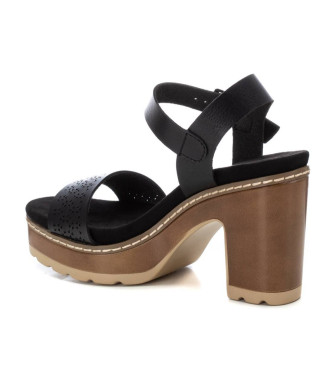 Refresh Sandals 171782 black -Heel height 8cm