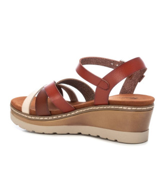 Refresh Sandals 171785 brown -Height wedge 6cm