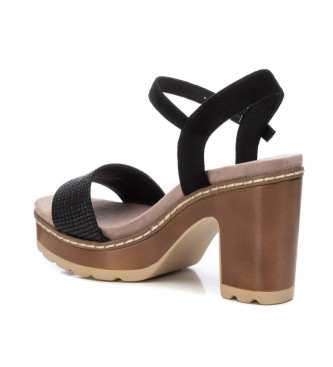 Refresh Sandalias 171800 negro -Altura tacn 8cm-