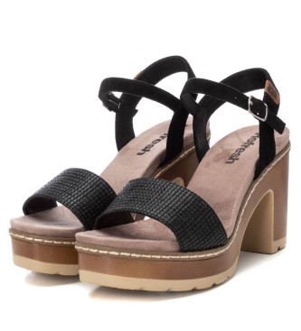 Refresh Sandalias 171800 negro -Altura tacn 8cm-