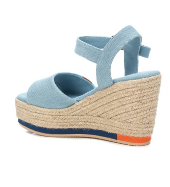 Refresh Sandals 171871 blue -Height wedge 9cm