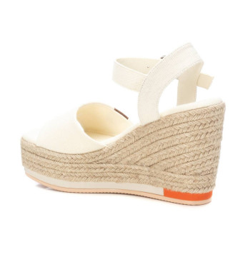 Refresh Sandals 171871 white -Height wedge 9cm