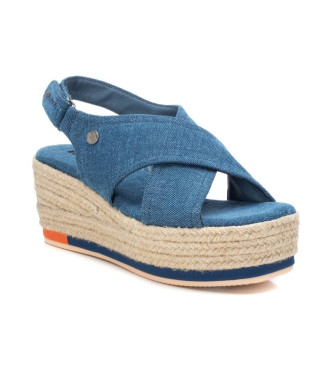 Refresh Sandals 171872 blue -Height 7cm wedge