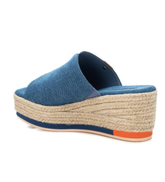 Refresh Sandals 171873 blue -Height 7cm wedge