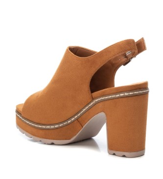 Refresh Brown ankle boot sandal 171874 -heel height: 8cm