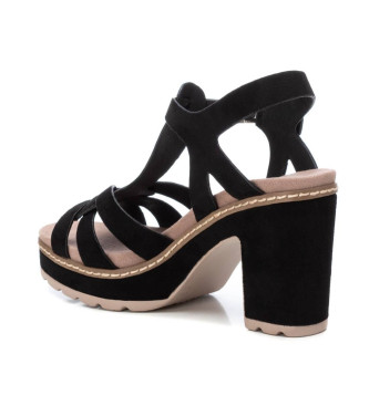 Refresh Sandals 171875 black -Height heel 8cm