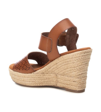 Refresh Sandals 171880 brown -Height wedge 8cm