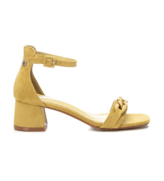 Refresh Sandalias 171892 amarillo  -Altura tacn 5cm-