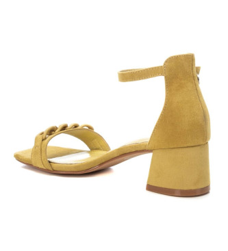 Refresh Sandalias 171892 amarillo  -Altura tacn 5cm-