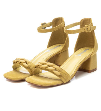 Refresh Sandalias 171892 amarillo  -Altura tacn 5cm-