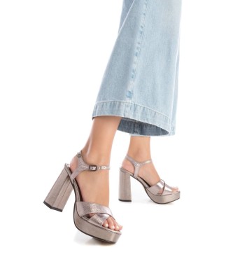 Refresh Sandals 171896 grey -Height heel 9cm