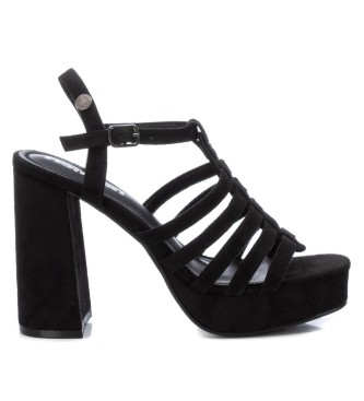 Refresh Sandalen 171897 schwarz -Hhe Absatz 9cm
