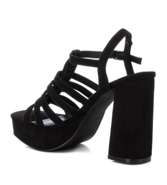 Refresh Sandalen 171897 schwarz -Hhe Absatz 9cm