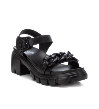 Refresh Sandals 171937 black -Height heel 6cm