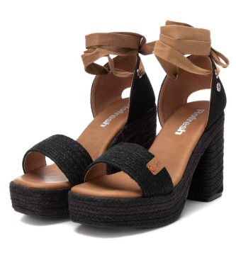 Refresh Sandals 171939 black -Height heel 9cm