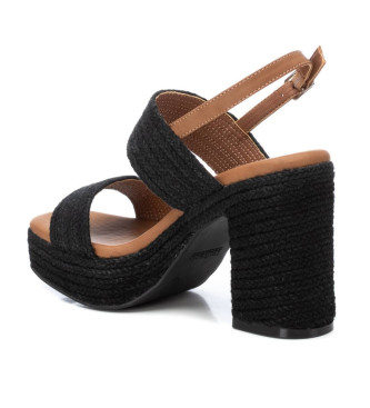 Refresh Sandals 171940 black -Height heel 9cm