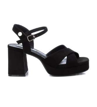 Refresh Sandals 171944 black -Heel height 8cm