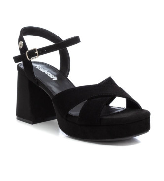 Refresh Sandals 171944 black -Heel height 8cm