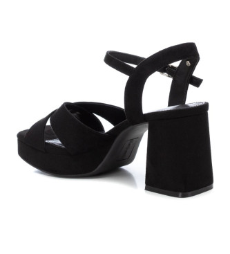 Refresh Sandals 171944 black -Heel height 8cm